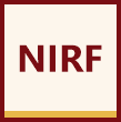 NIRF logo for higher education rankings and information in India